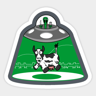 UFO FAST FOOD PICK UP Sticker